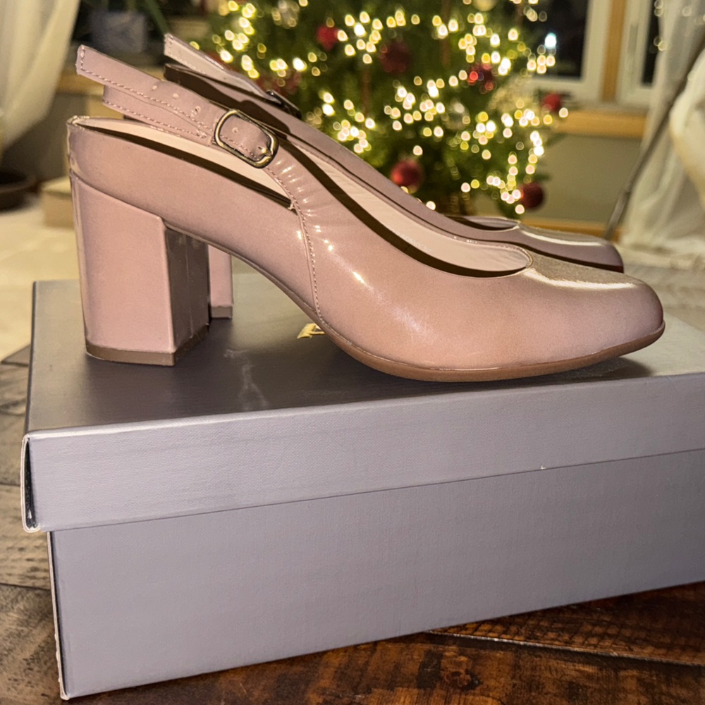 Abeo Tempo Slingback Heels orthotic